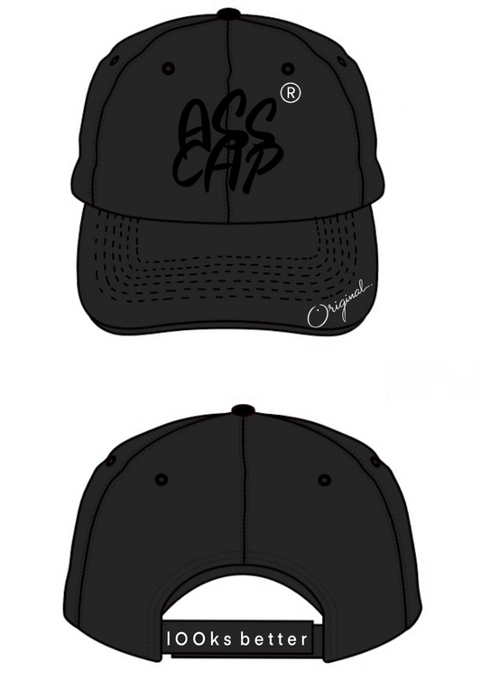ASS CAP Baseball Cap - Black Edition